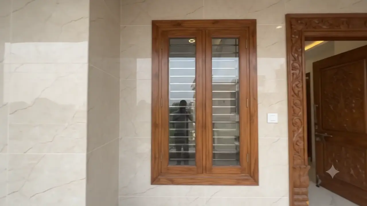 A finished Rohan’s Elite flat, with marble flooring and cove lighting
